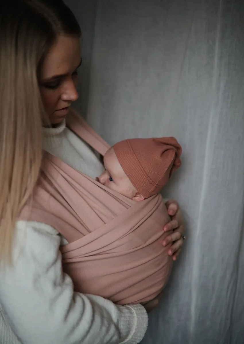 Mushie Baby Wikkeldoek Blush