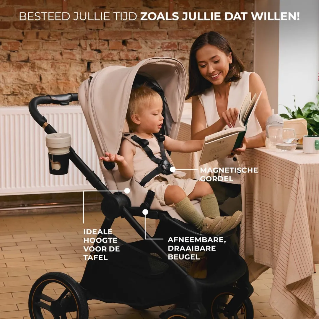 KinderKraft NEA 2 Kinderwagen 2-in-1 - Grijs