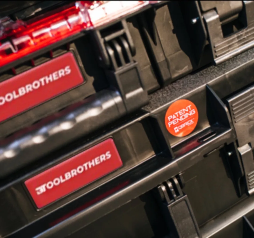 Toolbrothers RHINO XXL Organizer ECO 19,5L - Rood/Zwart - afbeelding 3 van 6