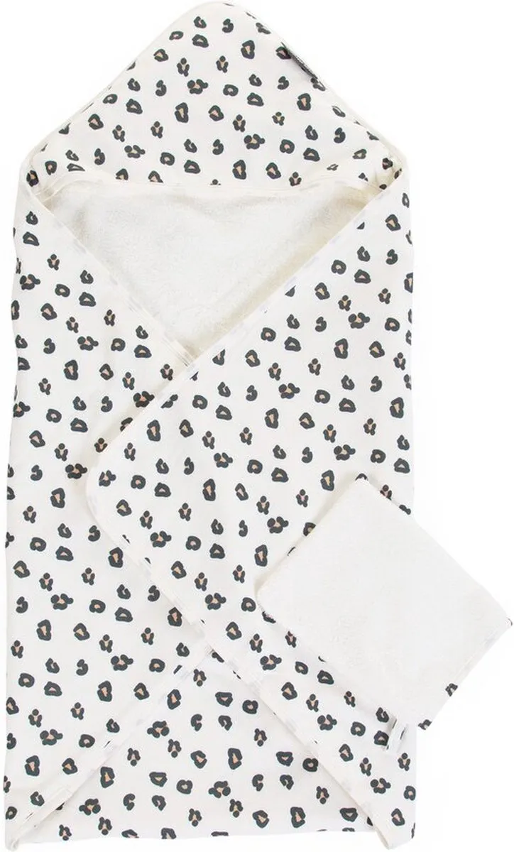 Childhome Baby Badcape & Washhandje 80x80cm
