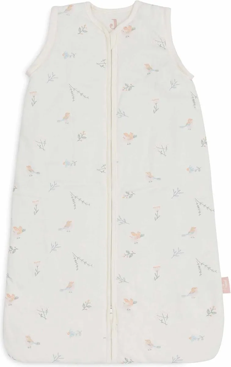 Jollein Baby Slaapzak Winter Lovely Birds 90cm - Afritsbare mouw