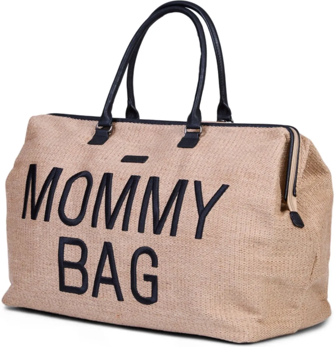 Childhome Mommy Bag Verzorgingstas - Raffia - Waterafstotend