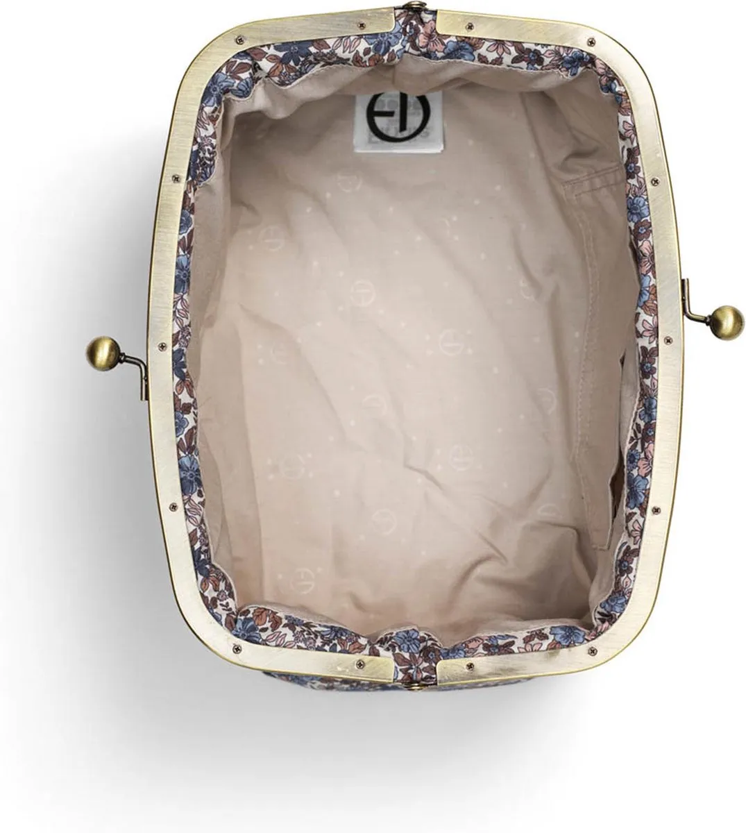 Elodie Toilettasje Zip&Go Luieretui - Blue Garden