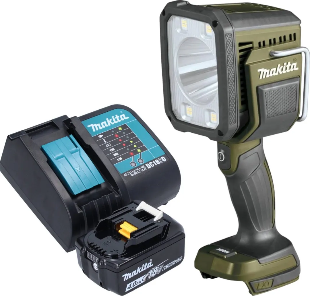 Makita DML812SM1 Handlamp 18V 1250lm LED