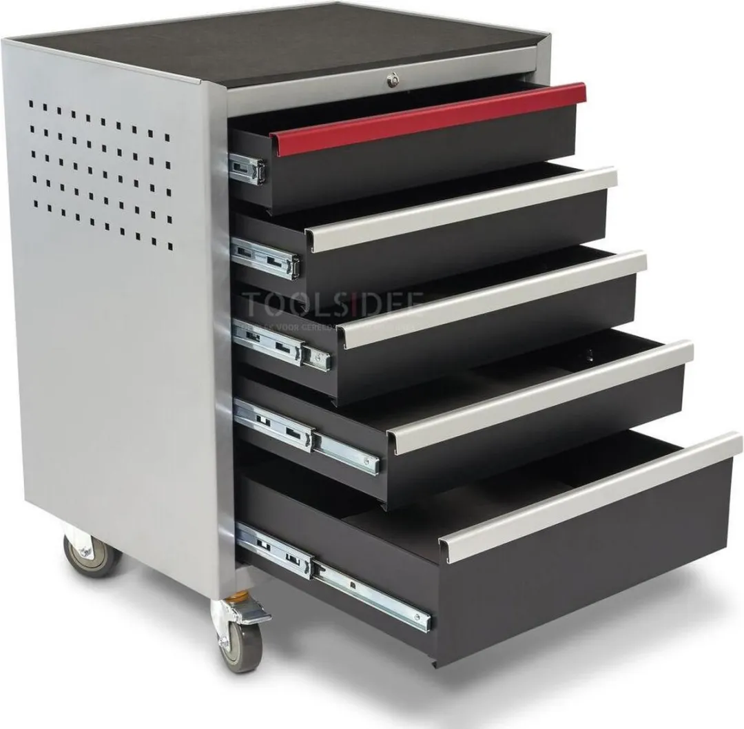 HBM 5 Laden Deluxe Gereedschapswagen - 1 Lade - afbeelding 6 van 6