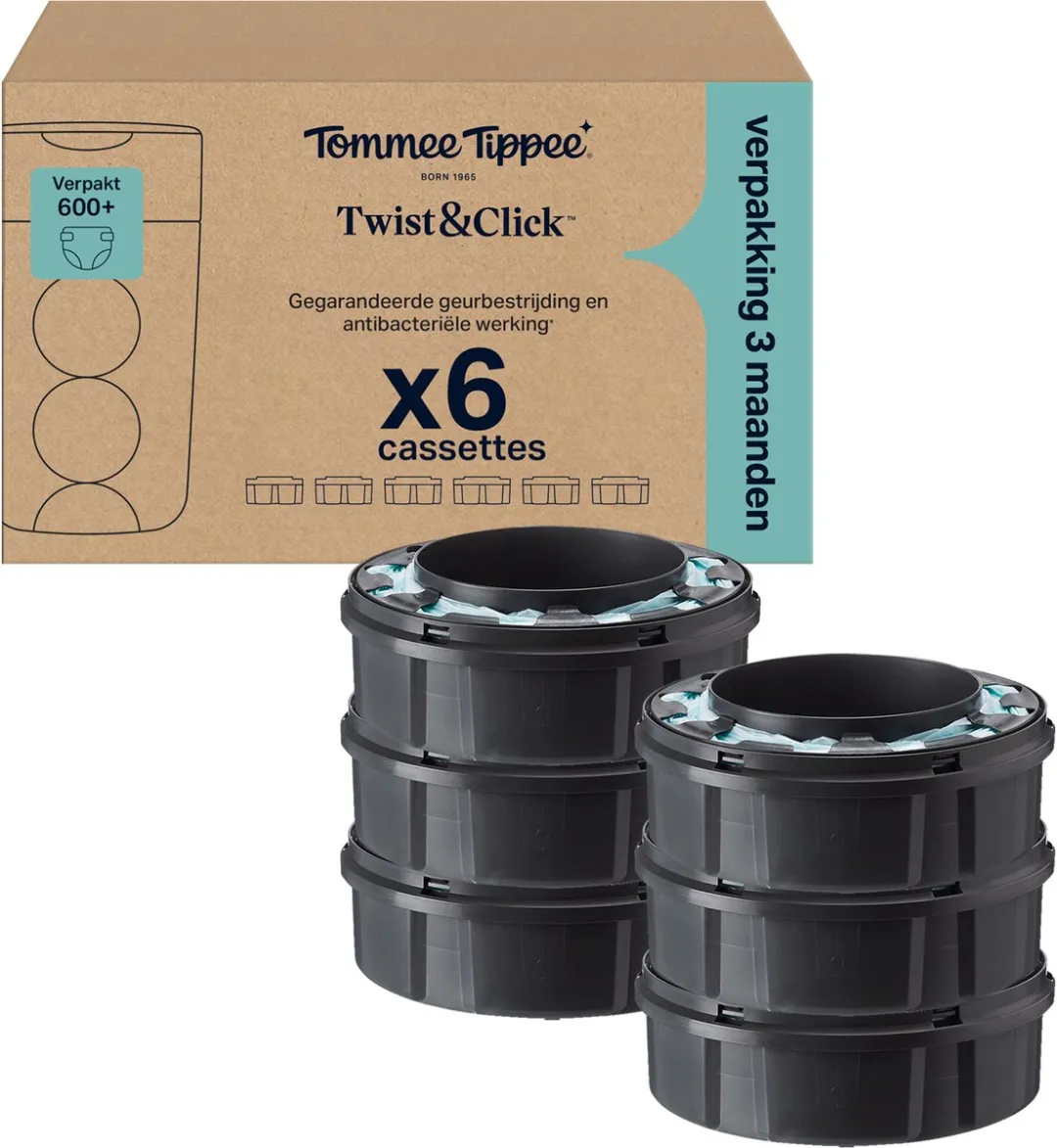 Tommee Tippee Twist & Click Navullingen 6x10,5m