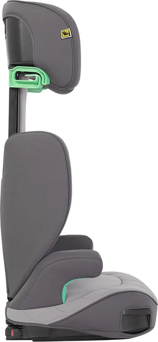 Graco Affix I-Size Autostoel - Iron Grijs - Praktische bekerhouder - Geschikt voor kinderen vanaf ca. 3 jaar (100-105 cm)