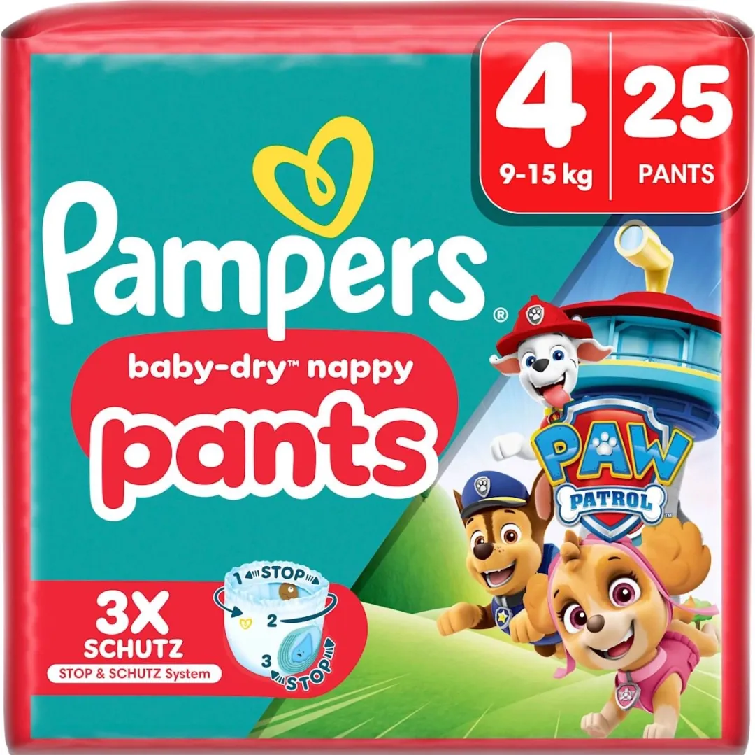 Pampers Baby-Dry Pants Paw Patrol Maat 4
