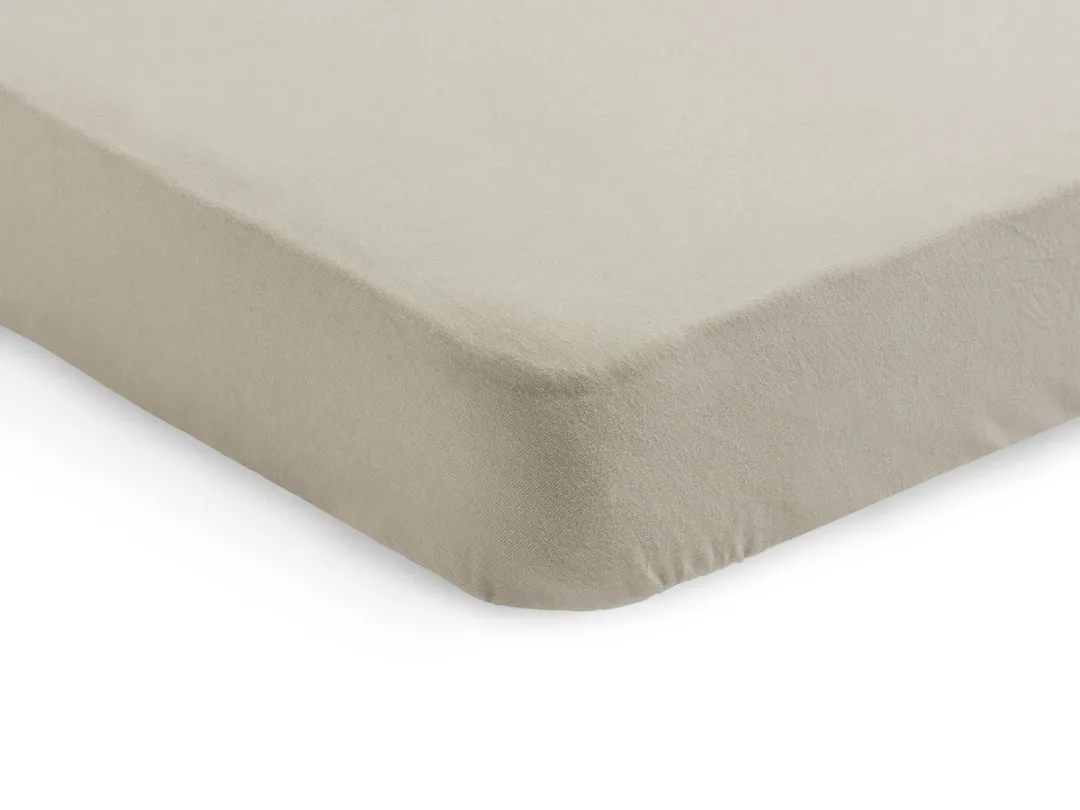 Jollein Baby Hoeslaken Ledikant Jersey Nougat 60x120cm