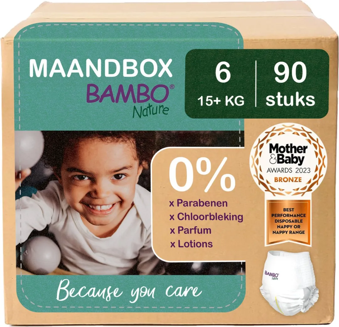 BAMBO Nature Luierbroekjes Maat 6