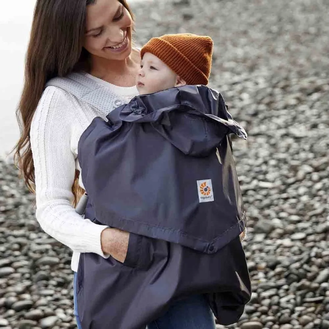 Ergobaby Rain & Wind Draagzak Hoes - Charcoal