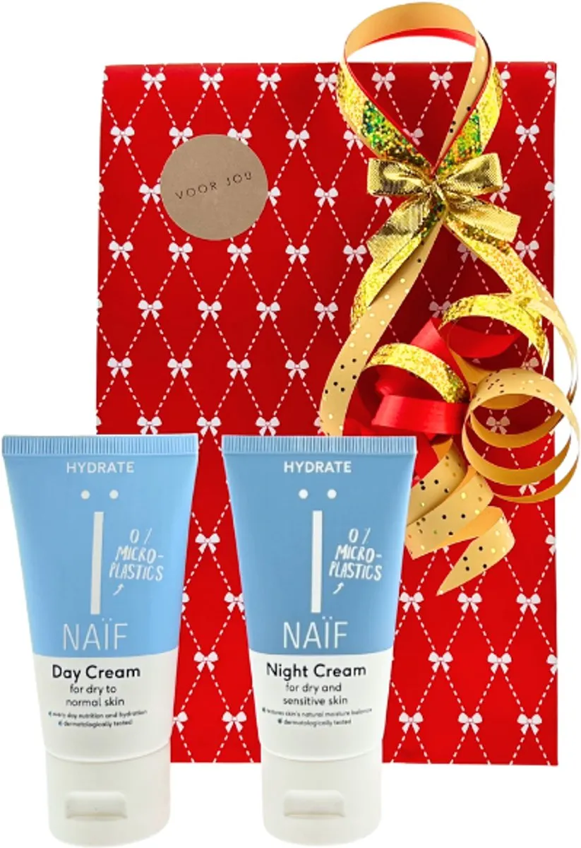 Naïf Cadeauset Face Compleet - Hydrate Dag- & Nachtcrème 50ml