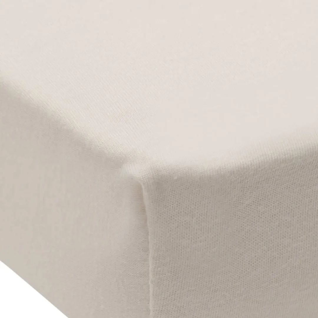 Jollein Hoeslaken Ledikant Jersey 60x120cm Oatmeal