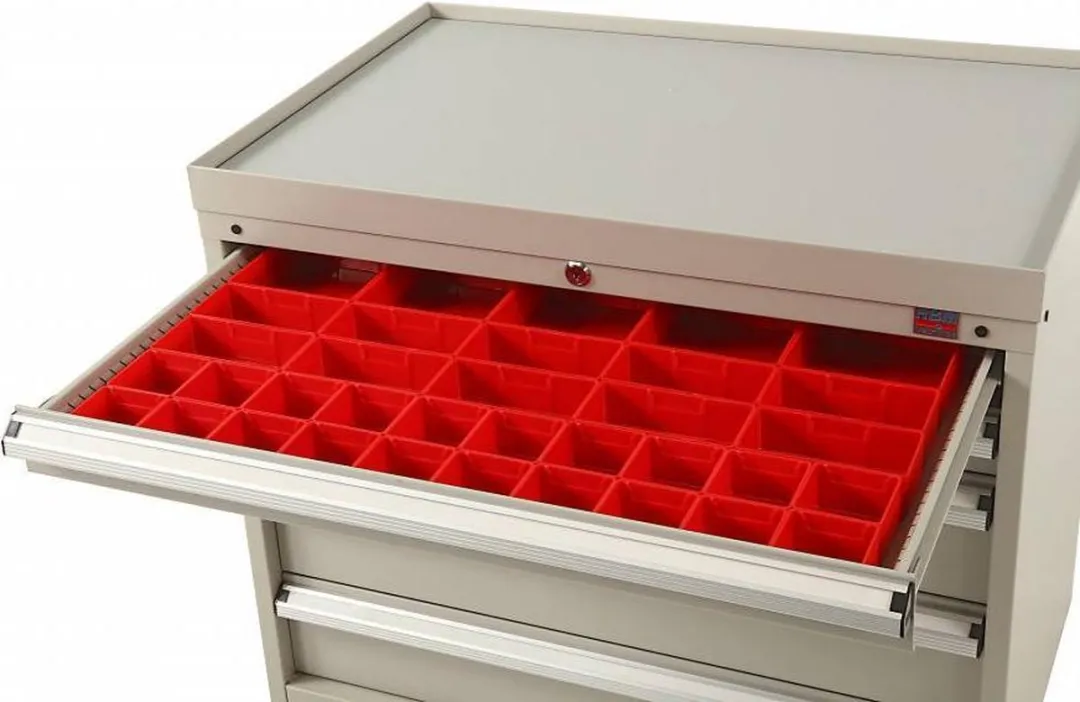 HBM 6 Laden PROFI Gereedschapskast 88x58x80cm - RAL7035 - afbeelding 6 van 6