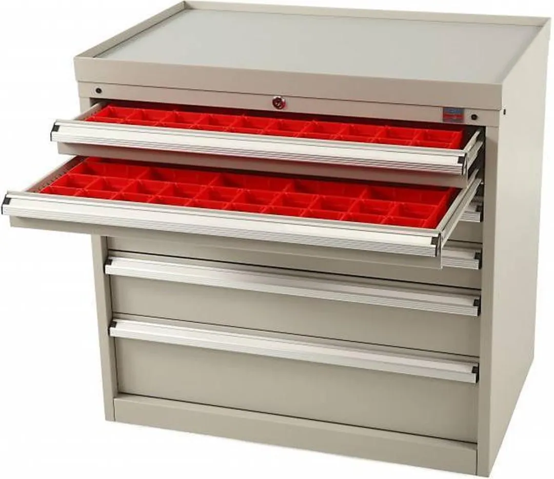 HBM 6 Laden PROFI Gereedschapskast 88x58x80cm - RAL7035