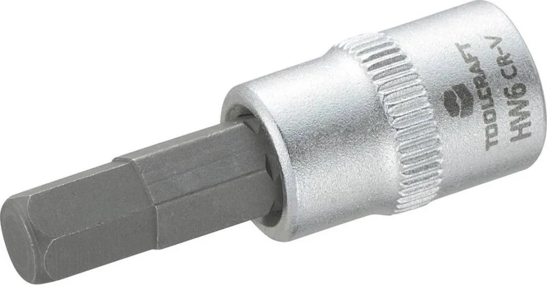 TOOLCRAFT 816071 Inbus Dopsleutel-bitinzet 6 mm