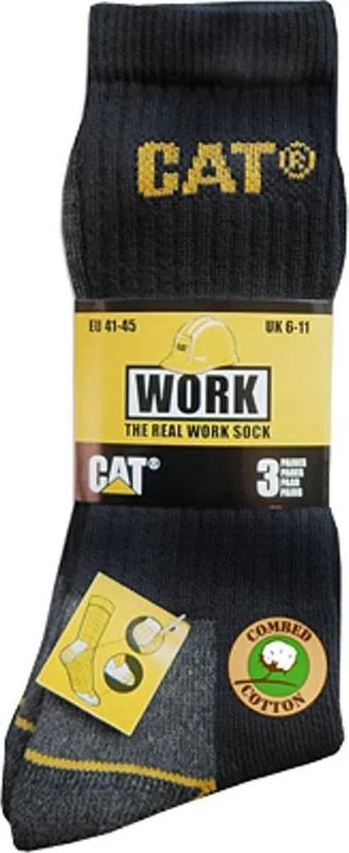 Caterpillar Werksokken Heren - 15 Paar - Maat 41-45