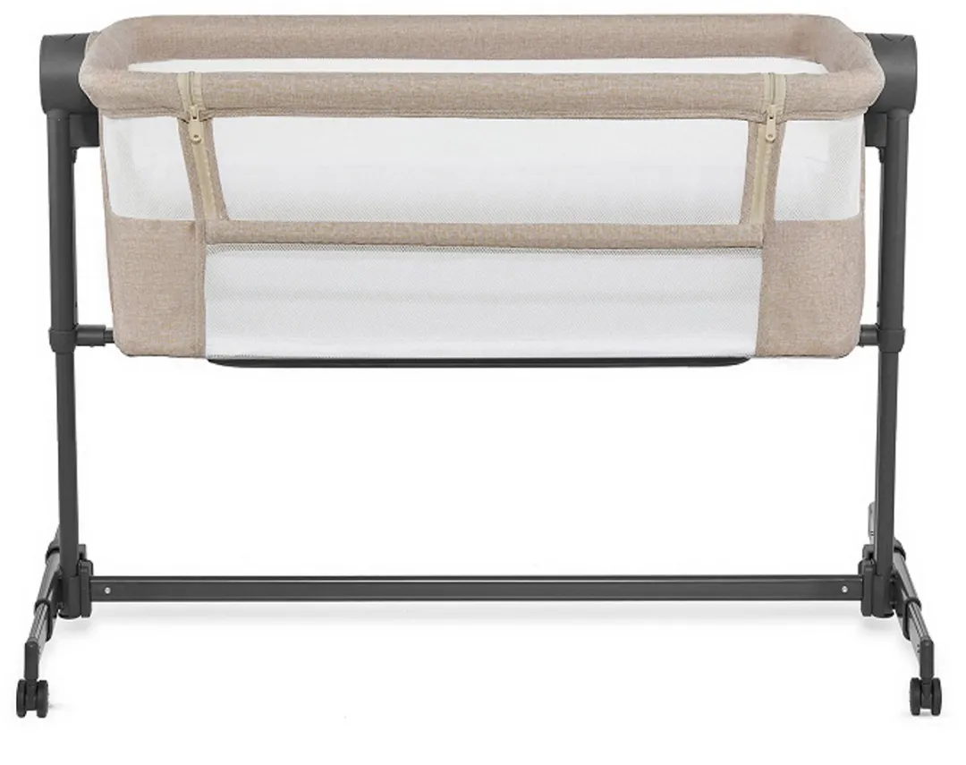 KinderKraft NESTEE UP 2 Bijzetbed - Co-sleeper 2-in-1 - Beige