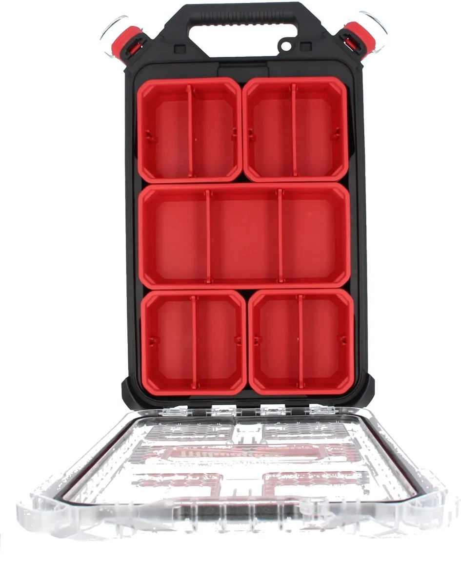 Milwaukee PACKOUT Compact Slim Organiser 33930 - Blauw