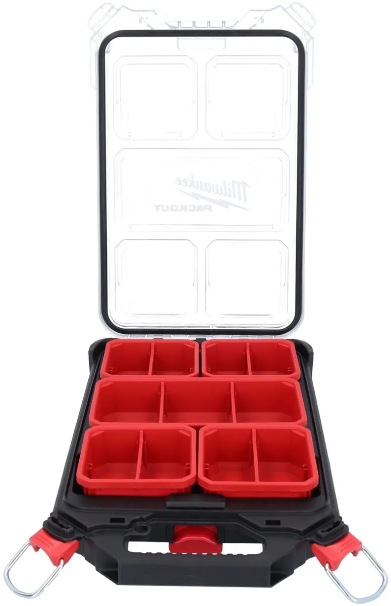 Milwaukee PACKOUT Compact Slim Organiser 33930 - Blauw