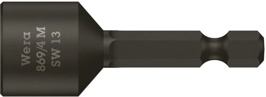 Wera DOPbit 13mm Magnetisch 05060428001 - Zwart