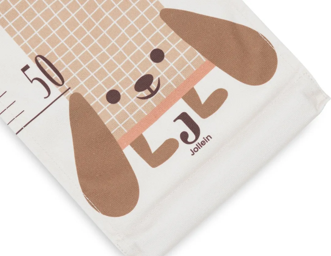 Jollein Groeimeter Animal Friends - 100% Katoen