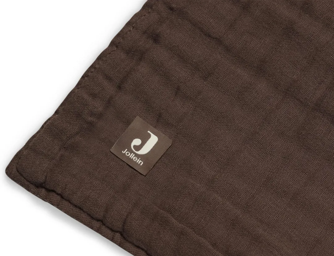 Jollein Baby Deken Ledikant 120x120cm Chestnut - afbeelding 2 van 6