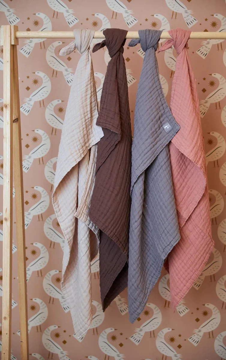 Jollein Baby Deken Ledikant 120x120cm Chestnut - afbeelding 5 van 6