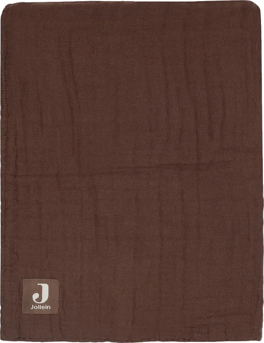 Jollein Baby Deken Ledikant 120x120cm Chestnut