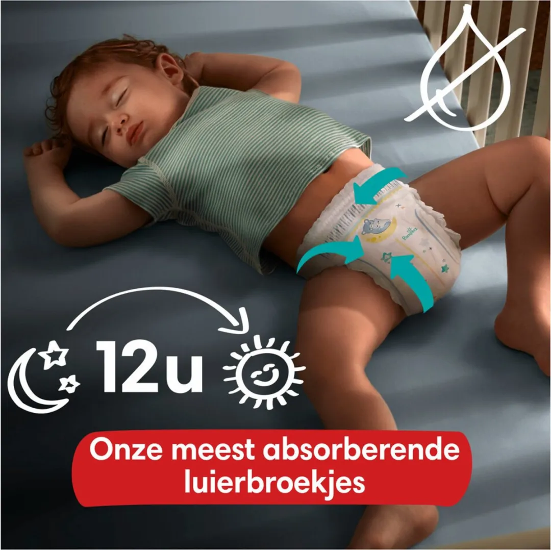 Pampers Baby Dry Night Pants Maat 4 - 80 Stuks