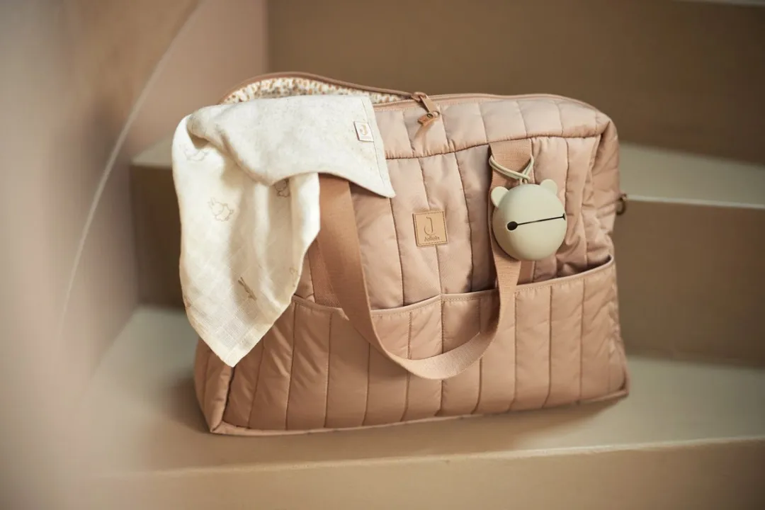 Jollein Baby Luiertas Puffed Moos Biscuit