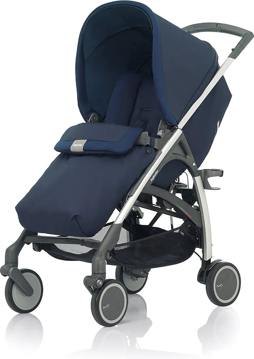 Inglesina  AVIO badkuip, luiertas, adaper, regenbescherming, passend bij sportwagen, marine