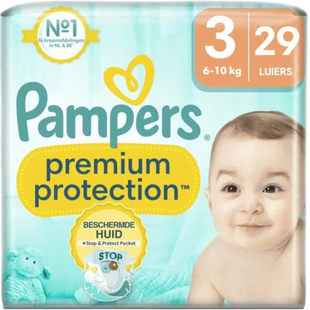 Pampers Premium Protection Luiers Maat 3 - 6-10 kg - 29 Stuks