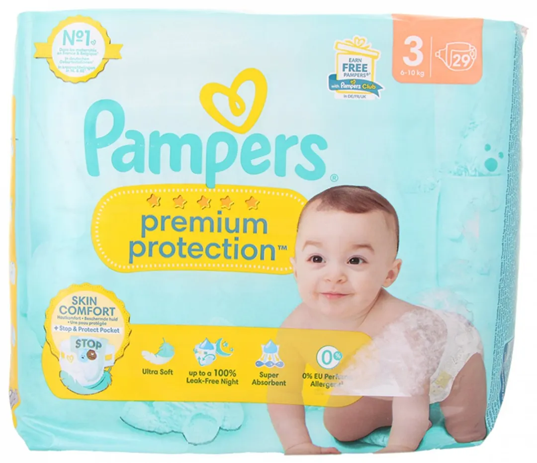 Pampers Premium Protection Luiers Maat 3