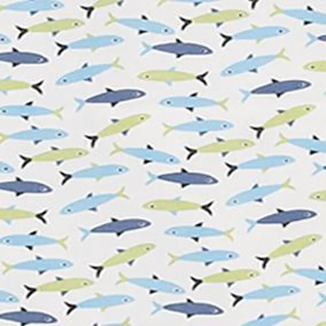 BINK Bedding Dekbedovertrek Forel Blue 100x135cm