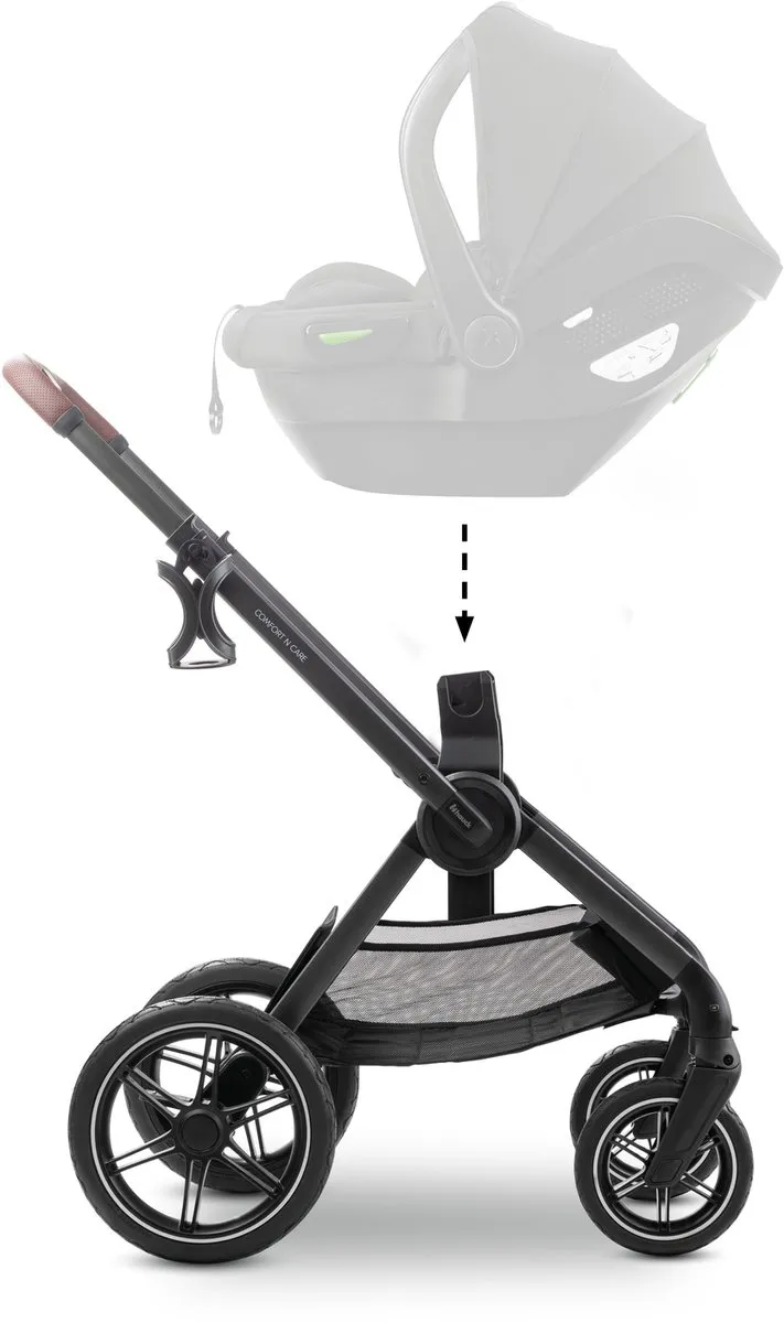 Hauck Comfort N Care Kinderwagen - All-terrain - Olive