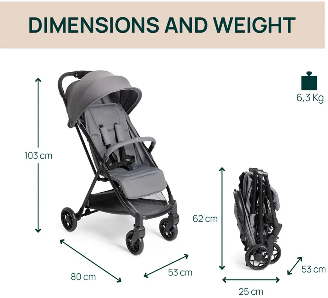 Chicco Urbino Buggy - Grijs