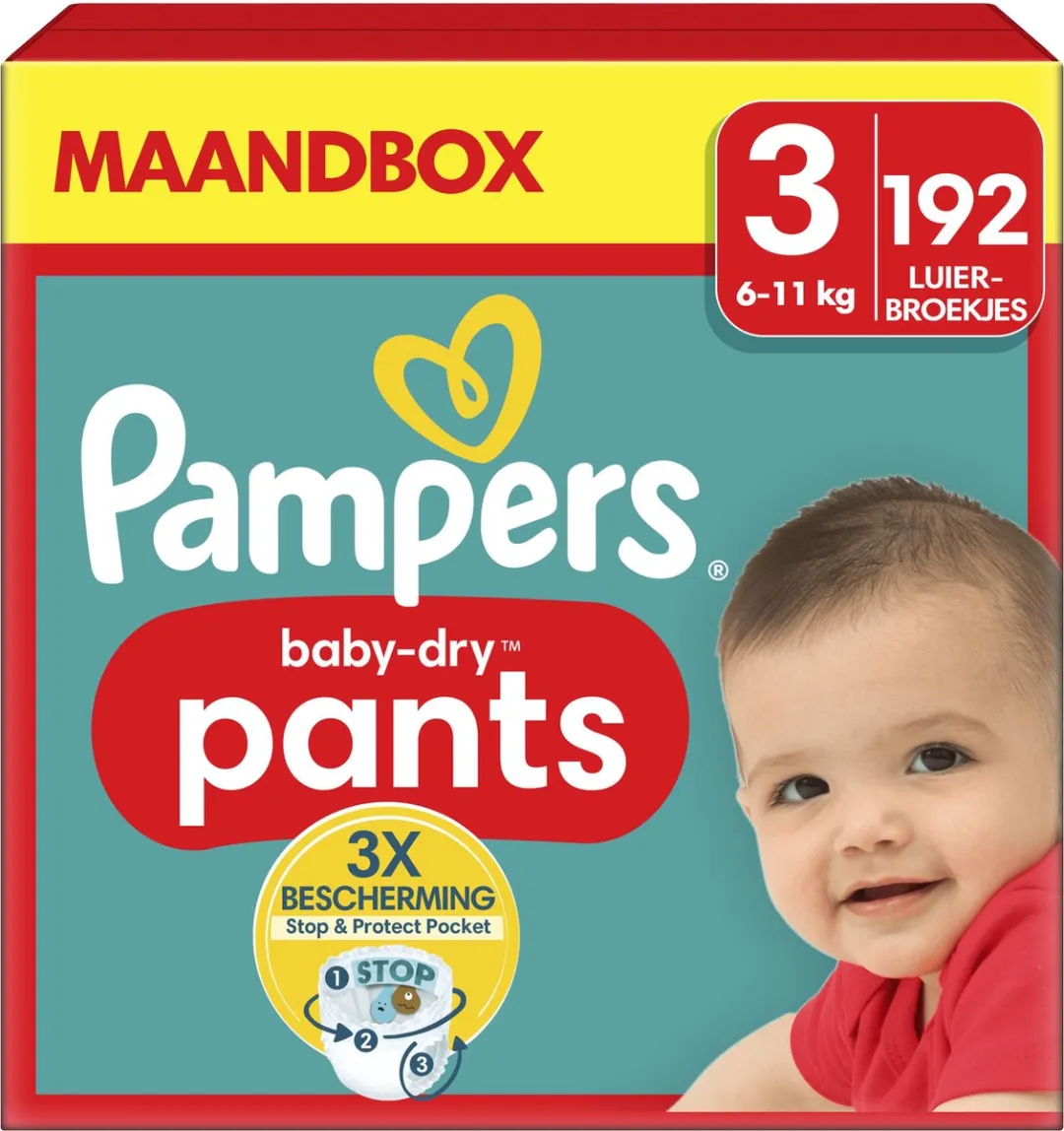 Pampers Baby-Dry Pants Maat 3