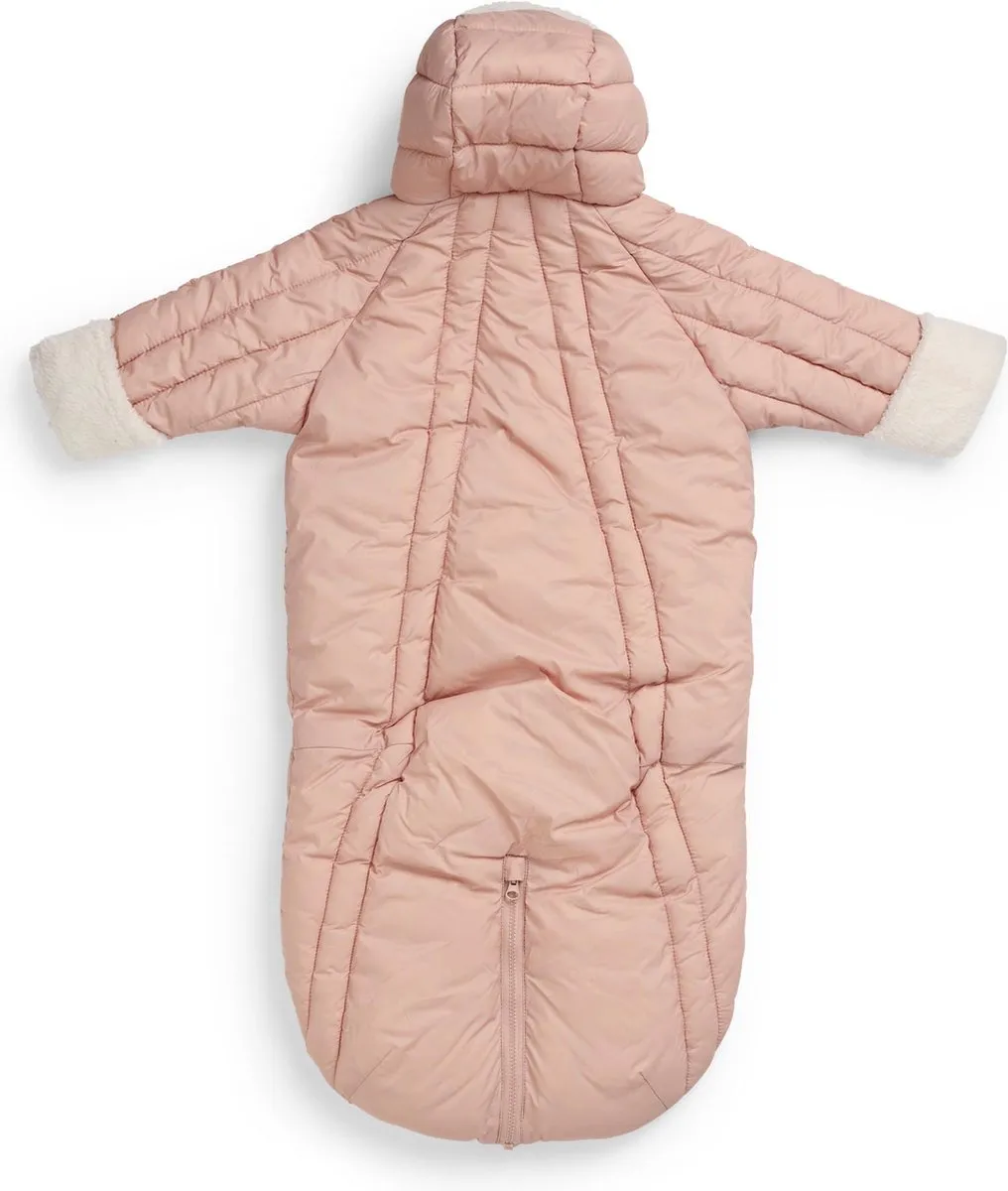 Elodie Baby Overall Skipak Voetenzak - Blushing Pink - 6/12 maanden