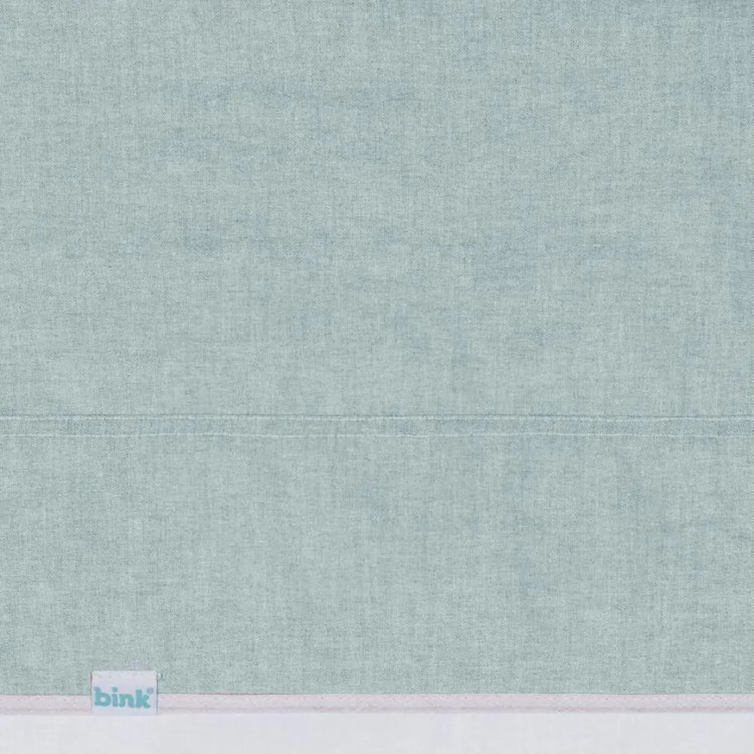 BINK Bedding Wieglaken Bo Olijf 75x100cm