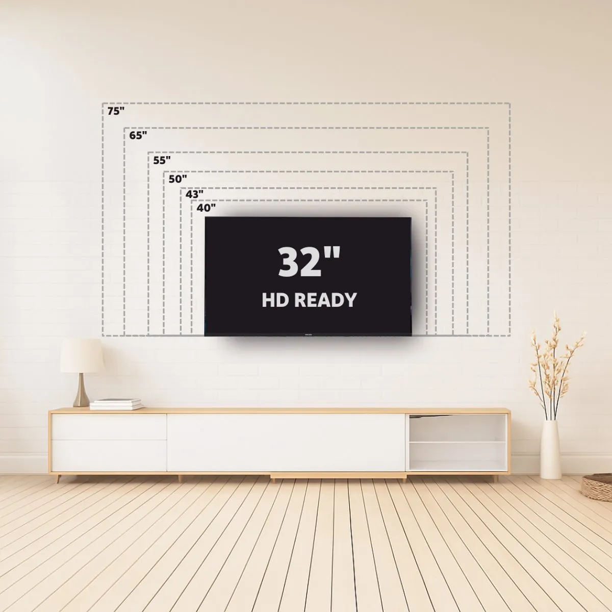 Salora SMART32TV Smart TV 32 inch - Zwart
