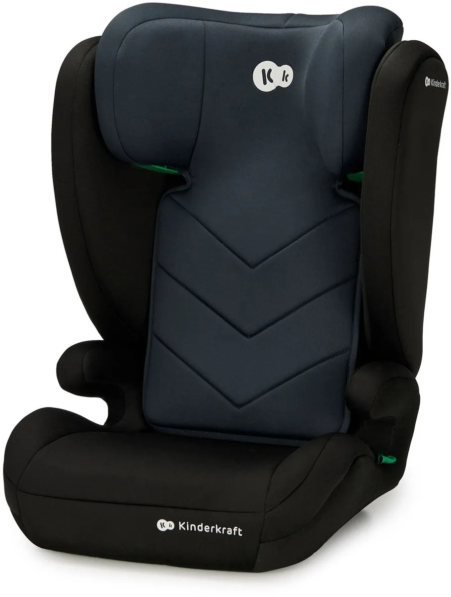 KinderKraft I-SPARK 2-in-1 Autostoel 100-150cm R129 i-Size - Zwart - afbeelding 2 van 6