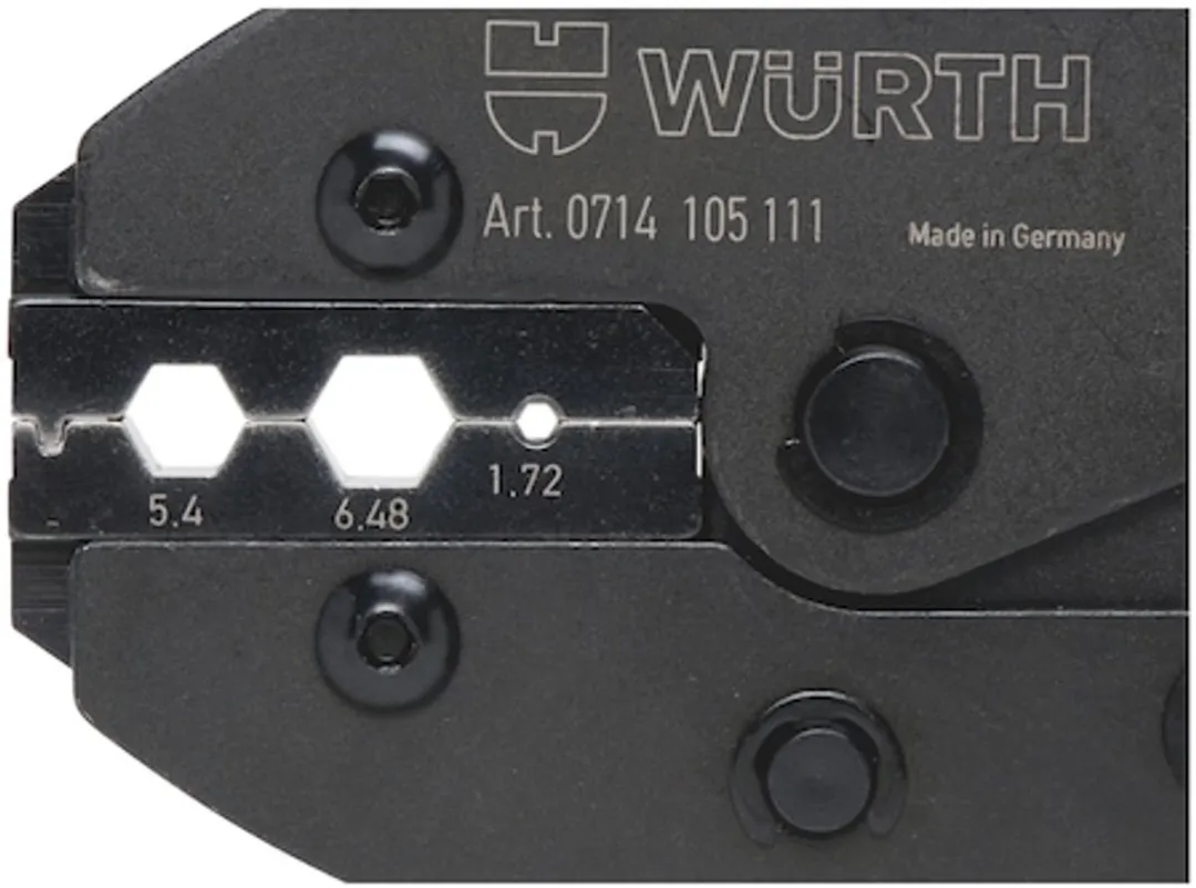 Würth 2C-Krimptang BNC Coaxconnectoren