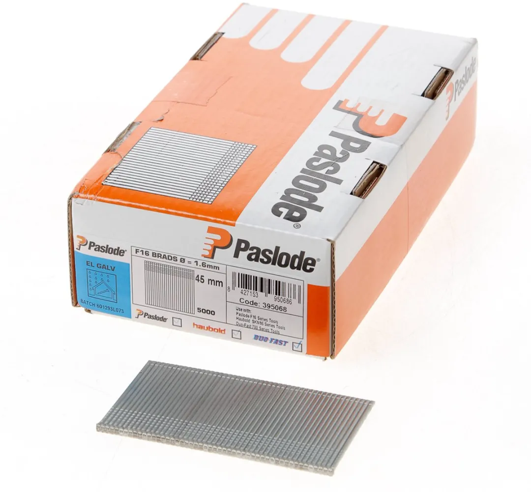 Paslode Afwerknagels F16 45mm Verzinkt 3mµ
