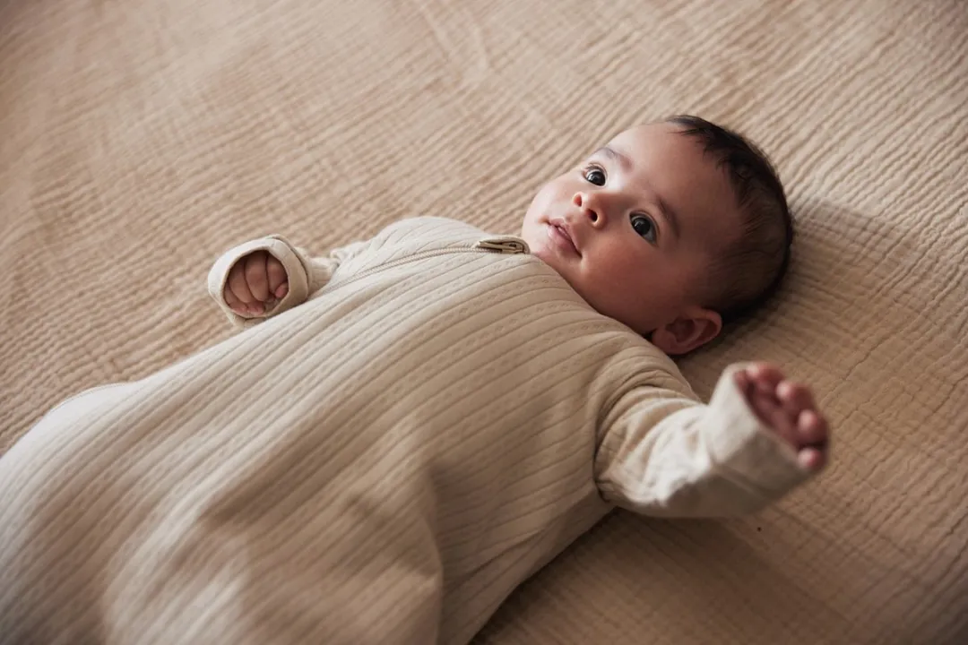Jollein Slaapzak Newborn 4-Seizoenen 60cm - Nougat