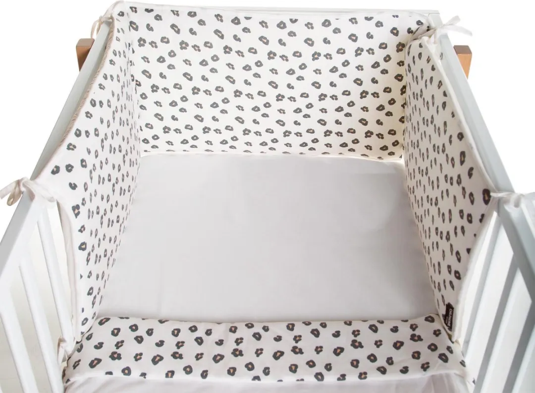 Childhome Bedbeschermer Jersey 35x170cm - Leopard