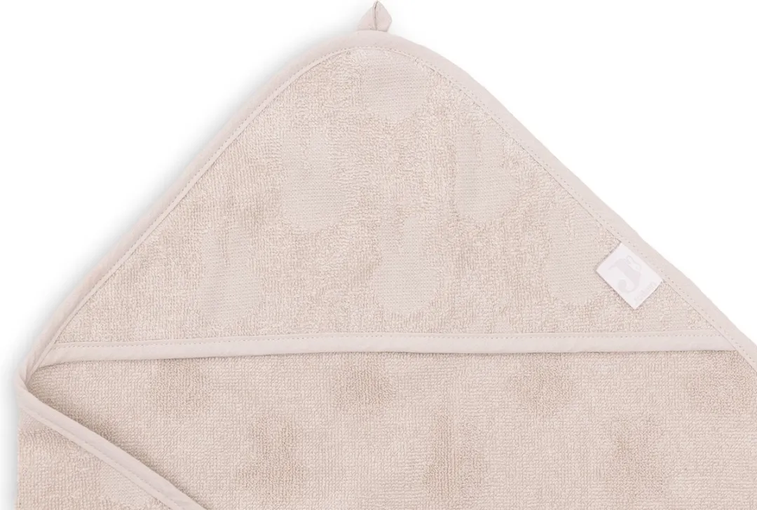 Jollein x Nijntje Badcape Badstof 75x75cm - Baby Handdoek - Nougat
