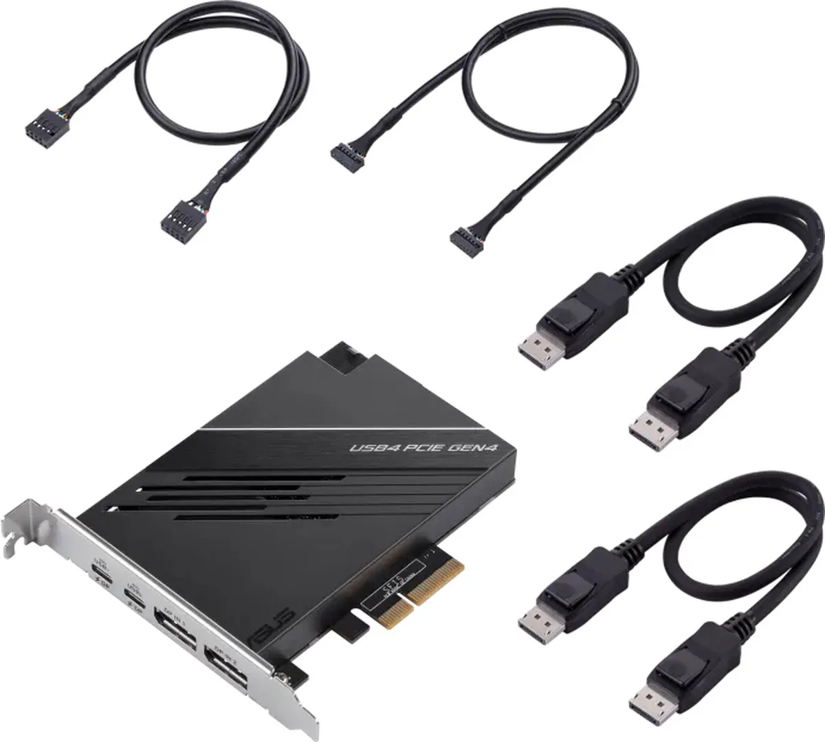 ASUS USB4 PCIe Gen4 Kaart 90MC0CE0-M0EAY0 - Intern DisplayPort/USB-C