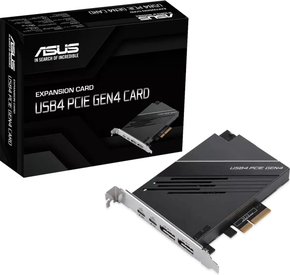 ASUS USB4 PCIe Gen4 Kaart 90MC0CE0-M0EAY0 - Intern DisplayPort/USB-C