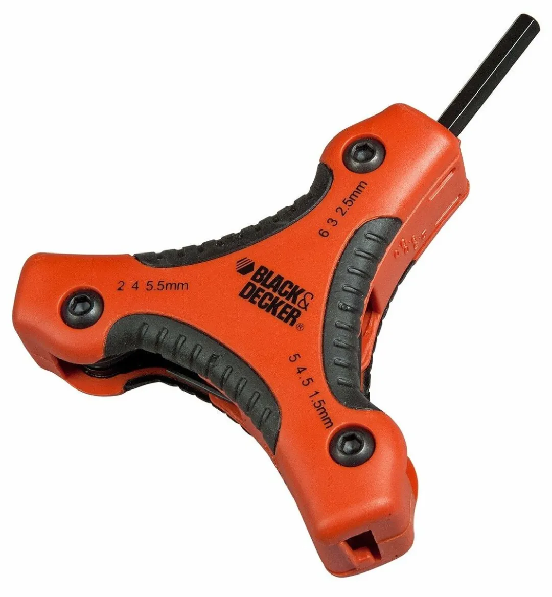 BLACK+DECKER BDHT0-71628 Vouwbare Inbussleutelset 9-delig 1,5-6mm - afbeelding 3 van 4